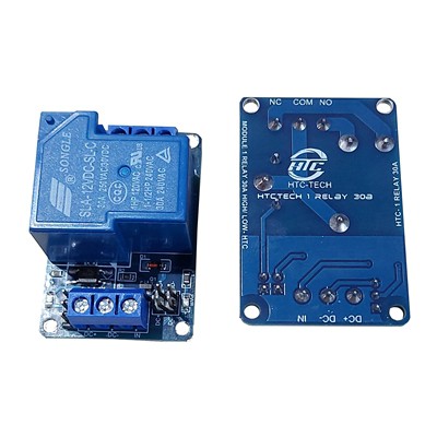 Module 1 Relay 12Vdc 30A Có Opto Kích High/Low