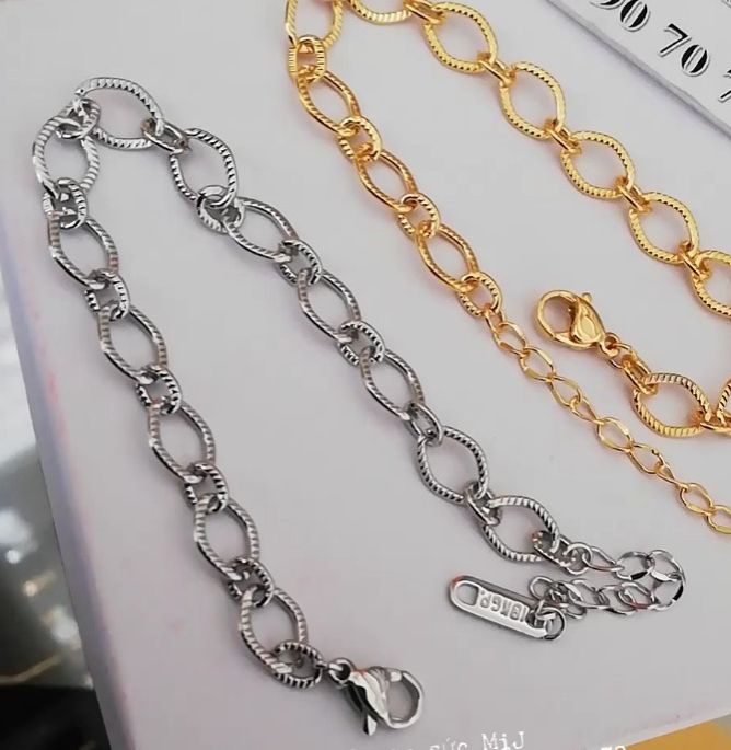 [SALE 50%] Lắc tay titan xích kiểu