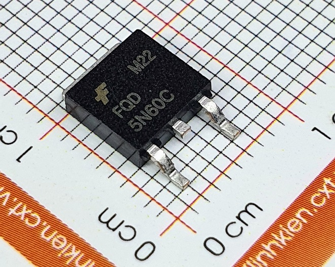 Fqd5n60c mosfet 50a 600v to-252