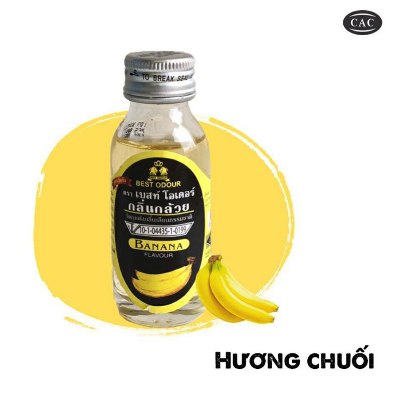 Tinh dầu hương chuối best odour - 30 ml