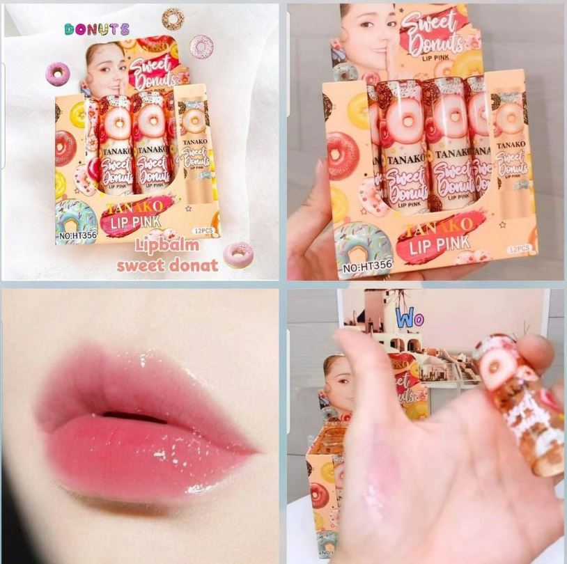 Son dưỡng môi đổi màu tanako Magic Lipbalm