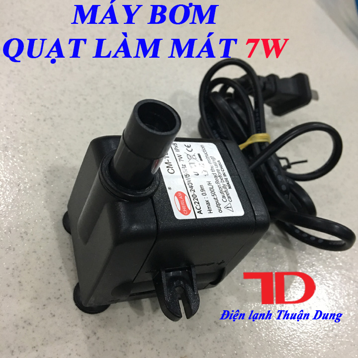 Máy bơm quạt làm mát 7W - Điện Lạnh Thuận Dung
