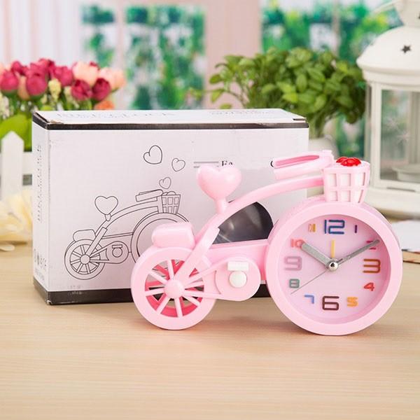 Đồng Hồ Để Bàn Hình Xe Đạp Xinh Xắn