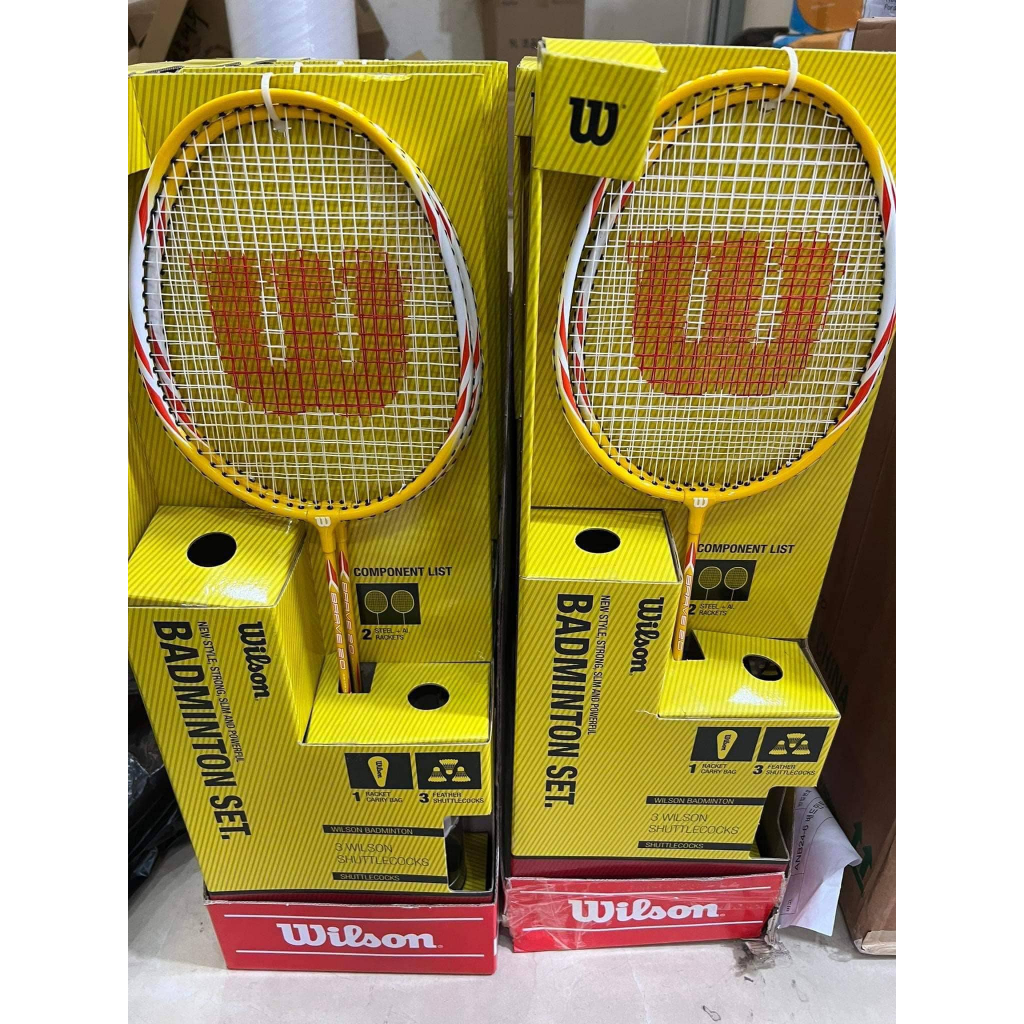 Bộ vợt cầu lông Wilson Badminton phiên bản mới Brave 2.0 MixASale
