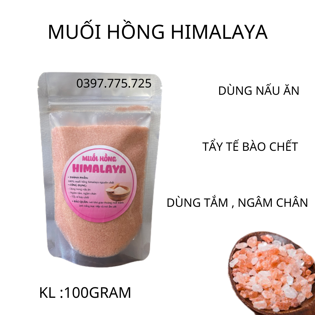 Muối hồng himalaya Organic