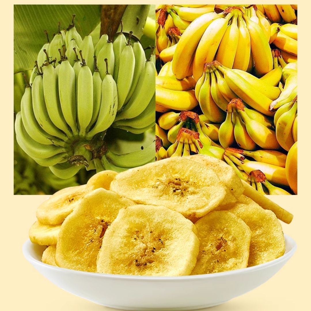 [Chính hãng] Chuối sấy giòn 170g, 500g Dan D Pak