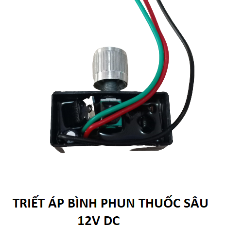 01 Triết áp 12V- Triết áp bình phun