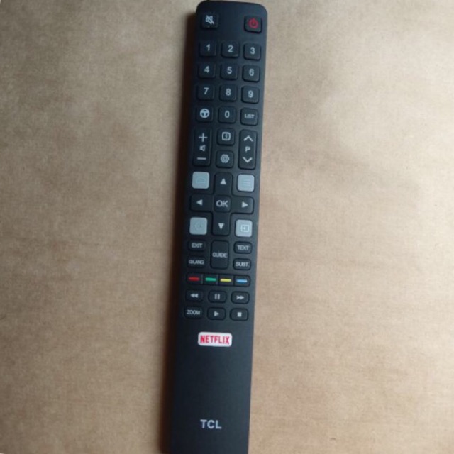 Điều khiển tivi tcl smart 4k chính hãng - remote tivi led tcl smats model 802 bảo hành đổi mới