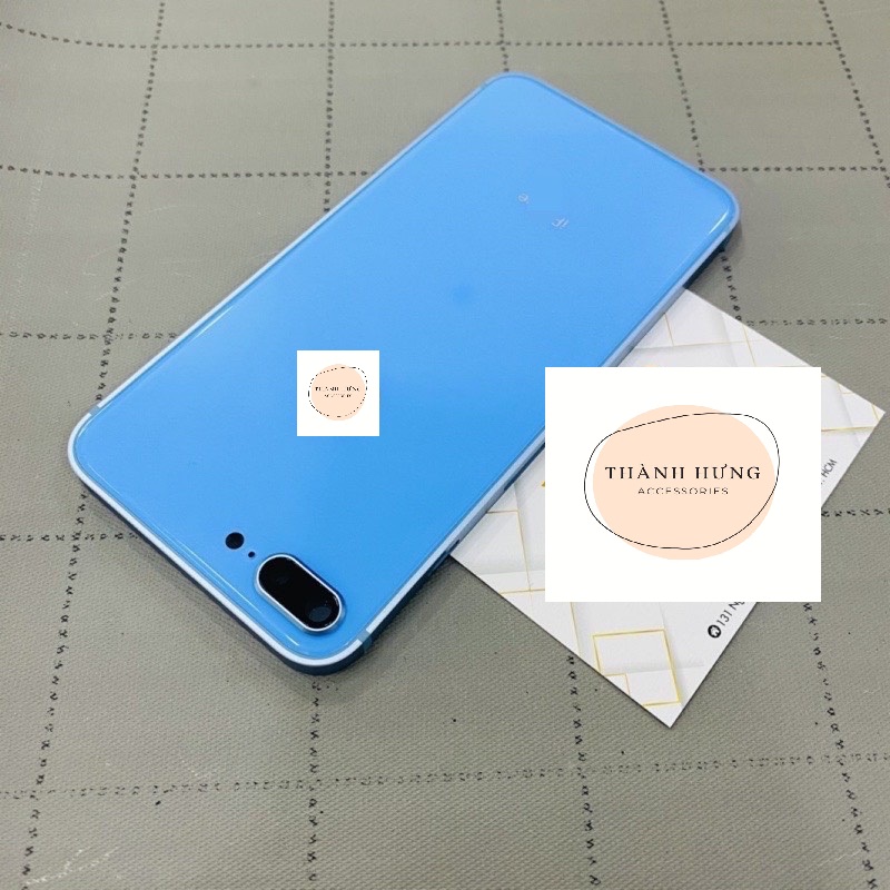 vỏ độ dành cho 7plus lên điện thoại 8plus cạnh vuông cực đẹp