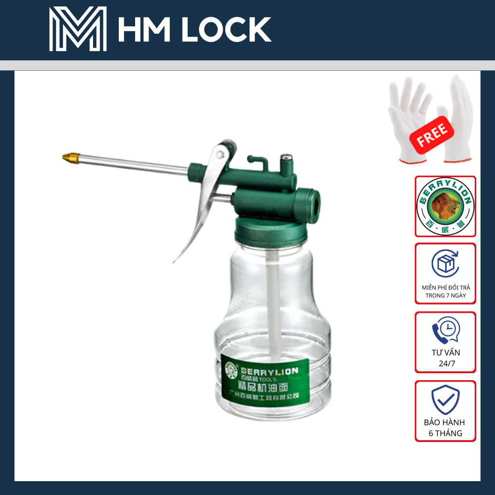 Bình xịt dầu nhớt berrylion - 250ml , 350ml - hàng chính hãng - hm lock