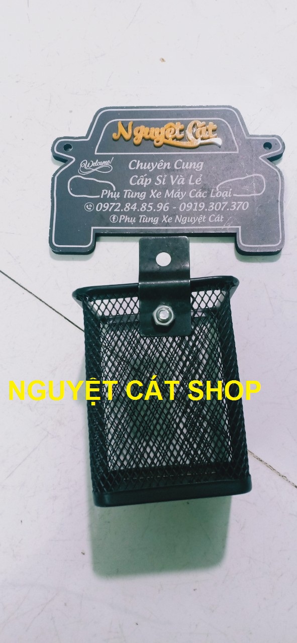 Rổ Ly vuông gắn xe máy