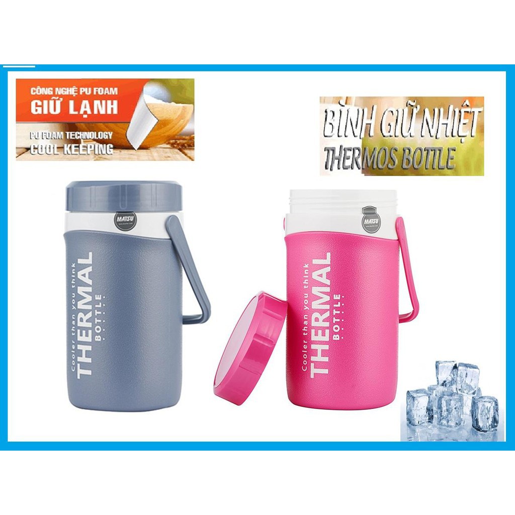BÌNH GIỮ NHIỆT ĐỰNG ĐÁ 1500ml vòi và 2000ml CÓ VÒI HÚT và QUAI XÁCH giữ lạnh 10 TIẾNG NHIỀU MÀU CỰC BỀN ĐẸP HÀNG VIỆT NAM CAO CẤP