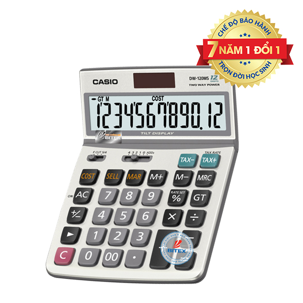 Máy tính CASIO DW-120MS [Chính hãng]