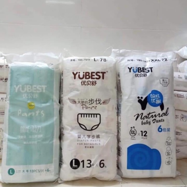 Bỉm Yubest Angle/Gold đủ size