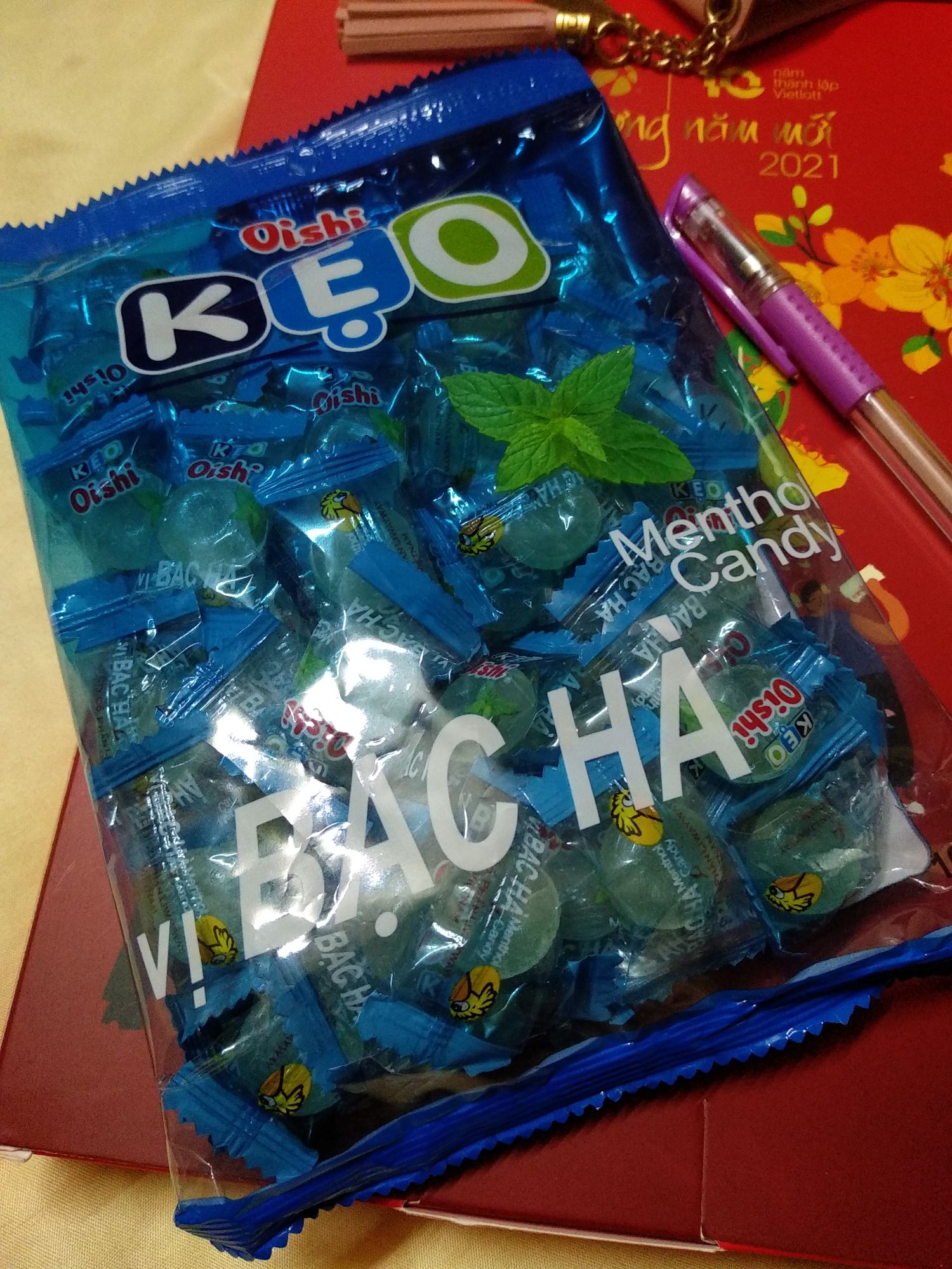 Kẹo Oishi Bạc Hà 160g