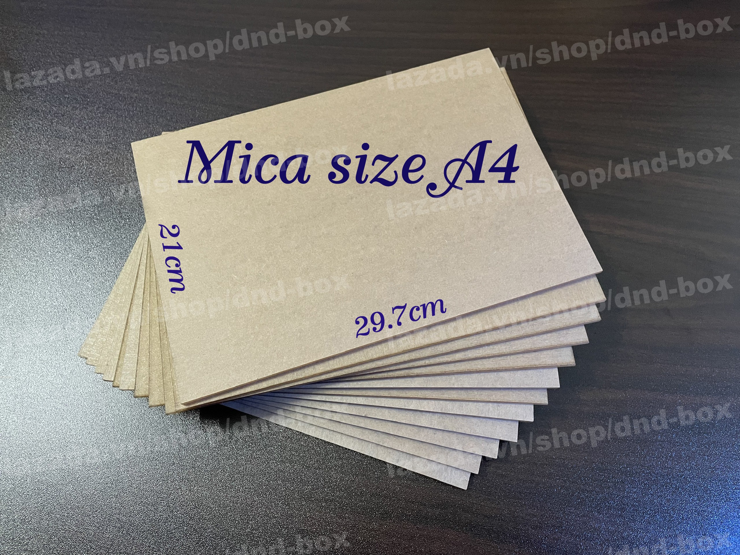 Tấm mica size A4 (21cm x 29,7cm) dày từ 2mm đến 5mm