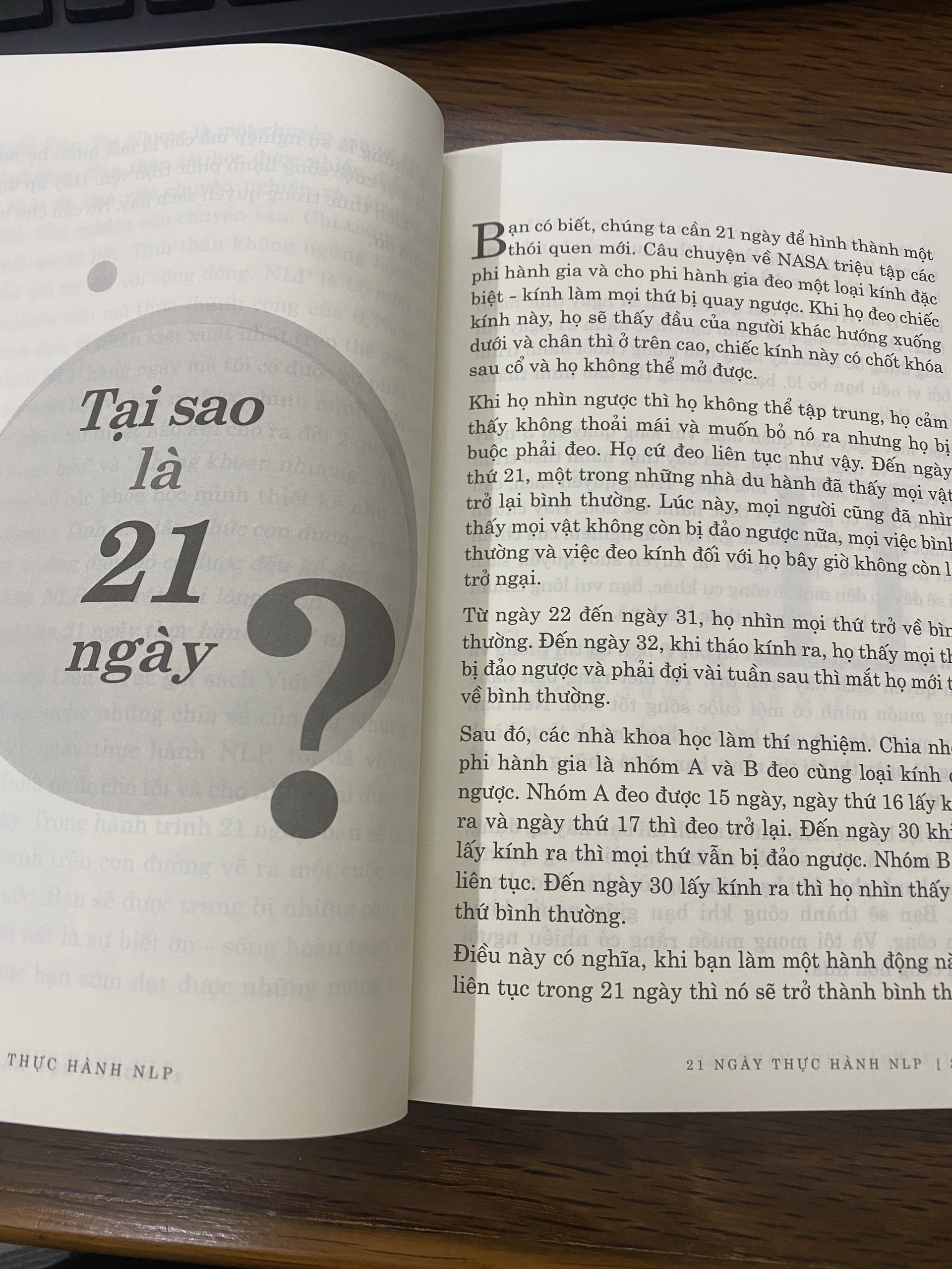 Sách 21 Ngày thực hành NLP (TB) Thay đổi thói quen xây dựng nền tảng thành công TINHHOABOOKS