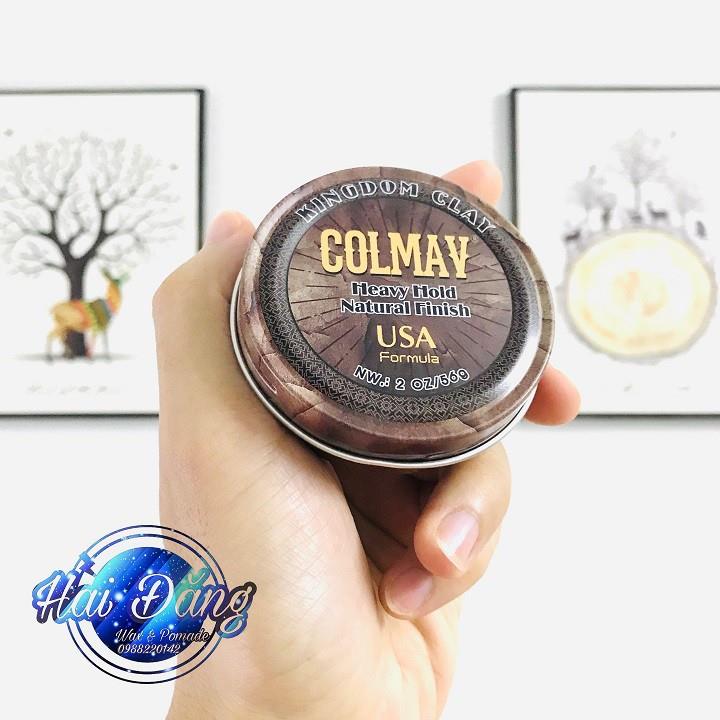 ™♘☼ [CHÍNH HÃNG 100 ] Sáp Vuốt Tóc Colmav Clay Kingdom