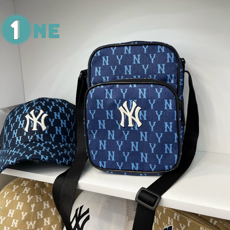 Túi Đeo Chéo Mini MLB NY Vintage Mini Bag Black Full Tag Code