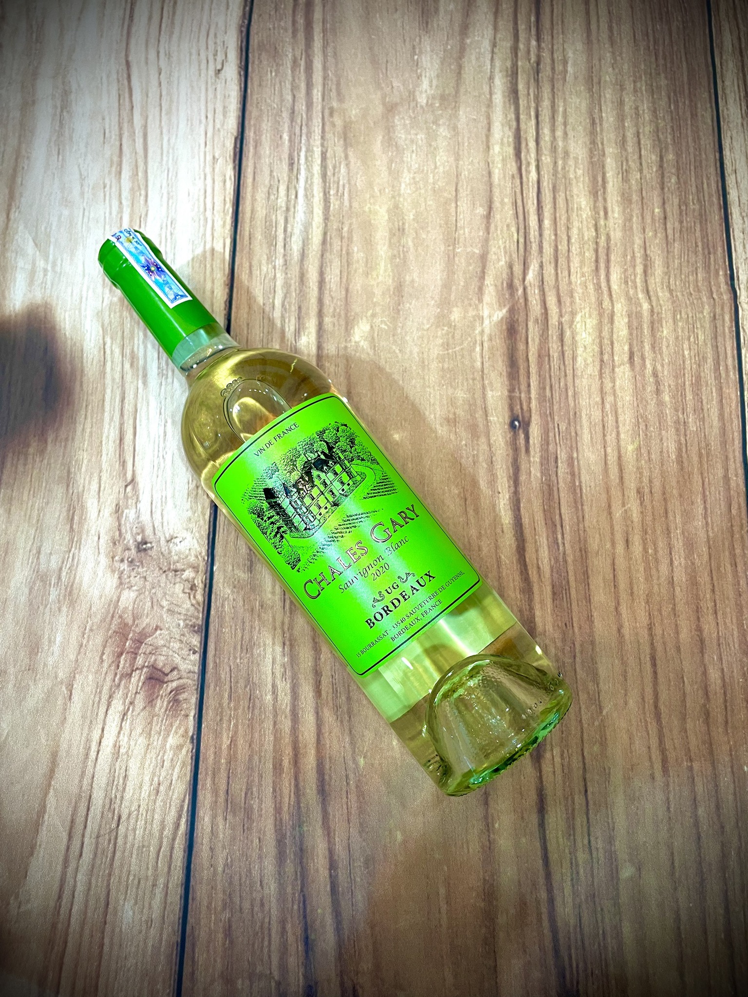 Vang Pháp Chales Gary Sauvignon Blanc