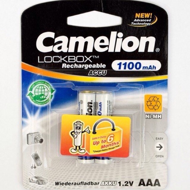 Pin xạc xin camelion AAA