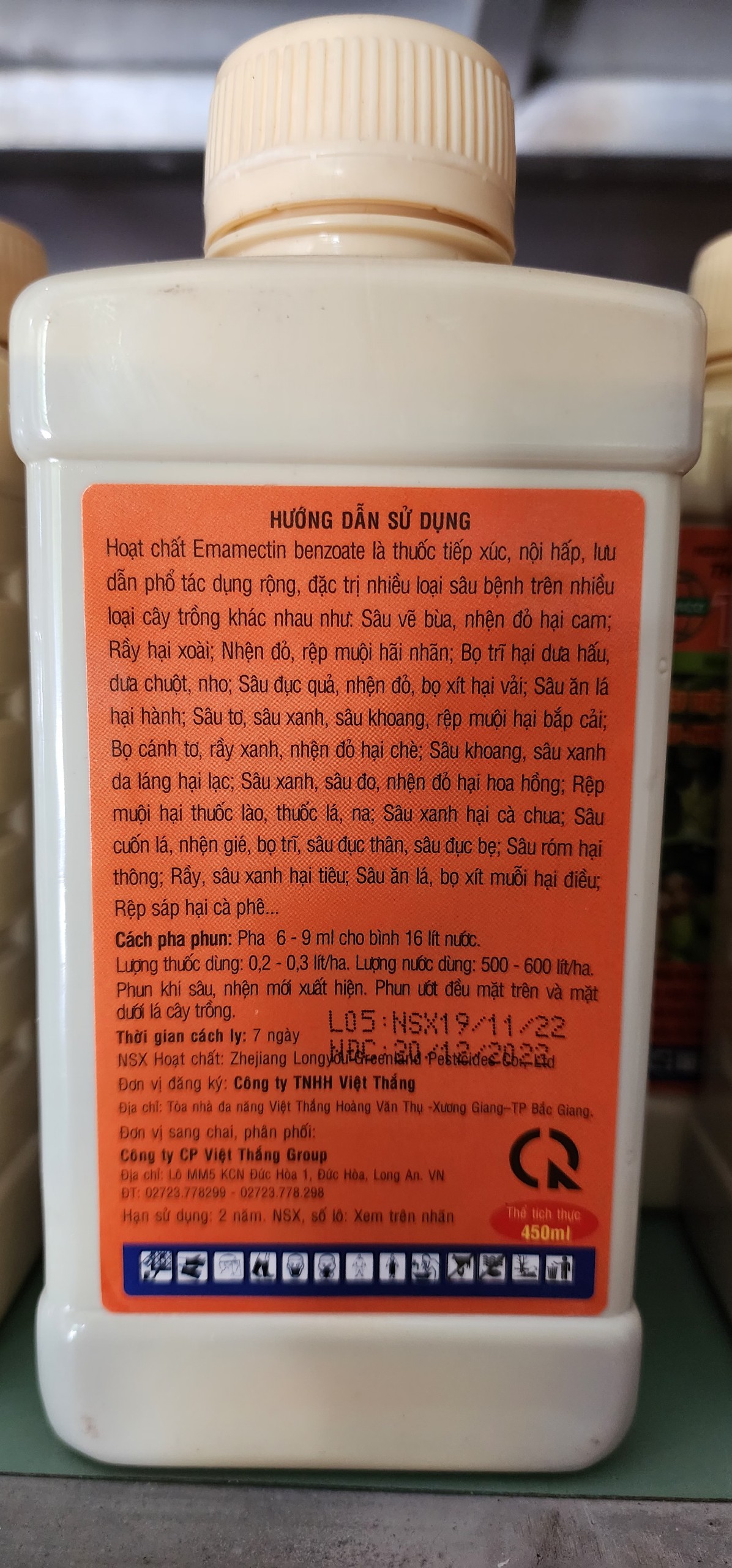 Thuốc Trừ Sâu Sinh học TASIEU 1.9EC - 450ml