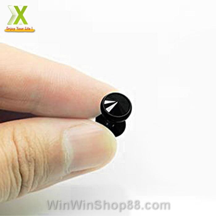 Bộ 2 Bông Tai Thời Trang Bt160 (Đen; Hột Đen)