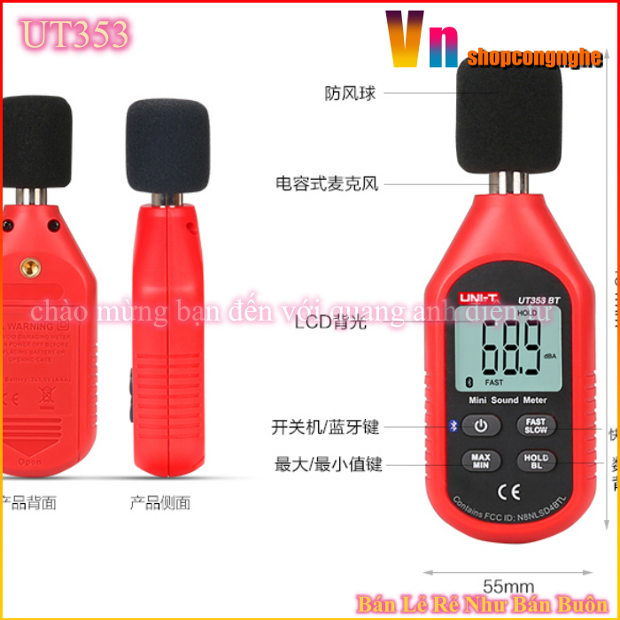 UT353 máy đo tiếng ồn mini Uni-Trend
