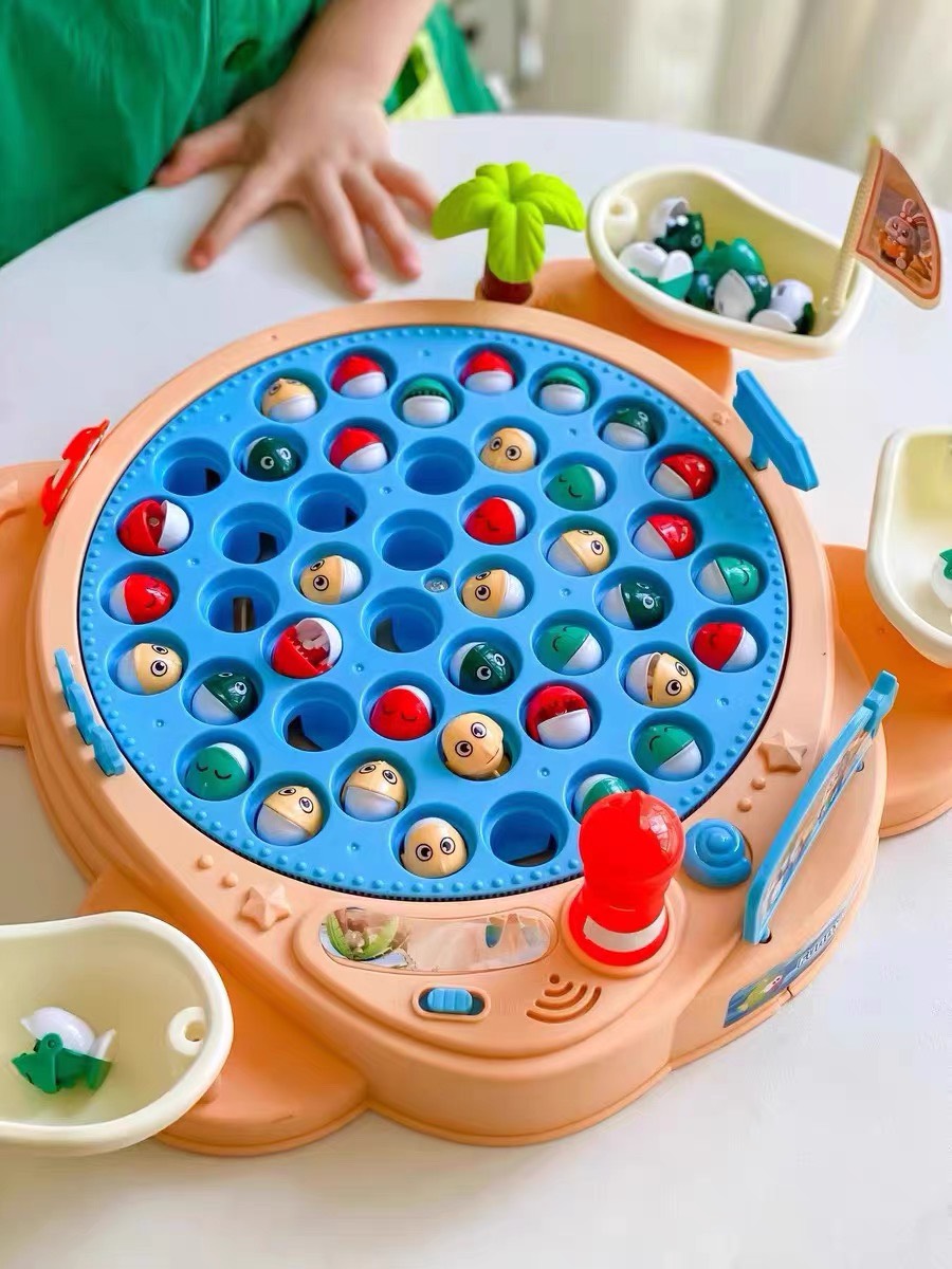 Đồ chơi câu cá 45 con kèm chân có khay đựng cho bé