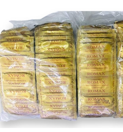 Bịch 120 chiếc bao cao su Romax