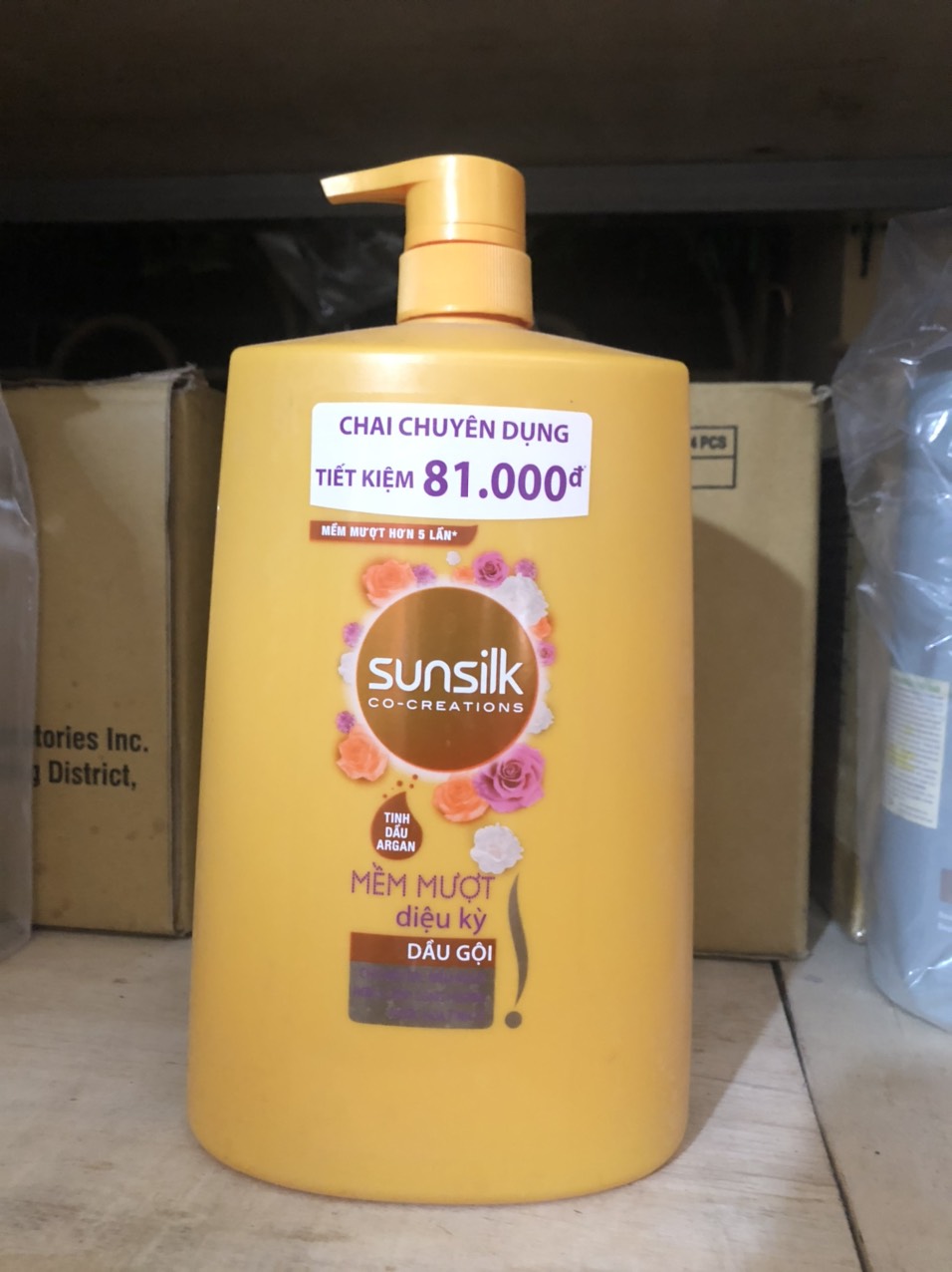 Dầu gội sunsilk đen 1,4kg