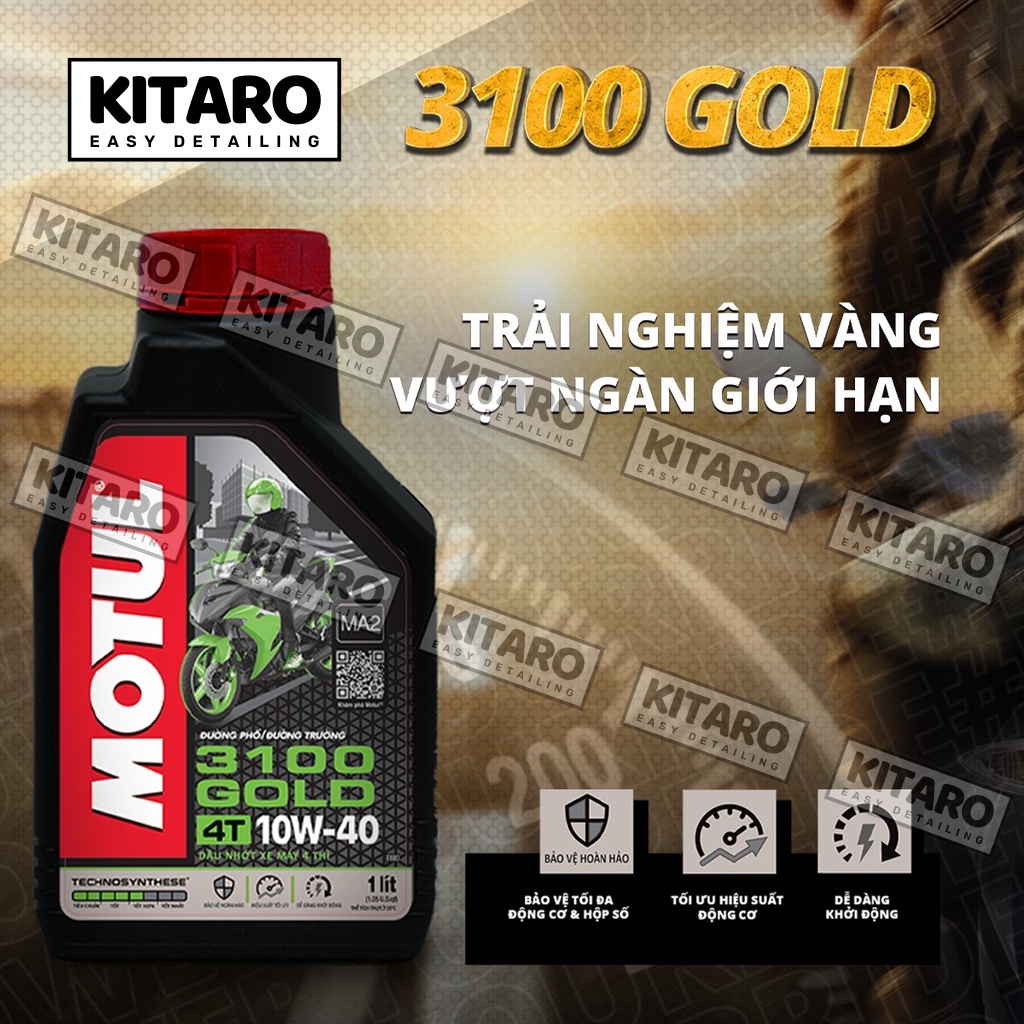 Nhớt Xe Máy Motul Gold 3100 10W40 800ml