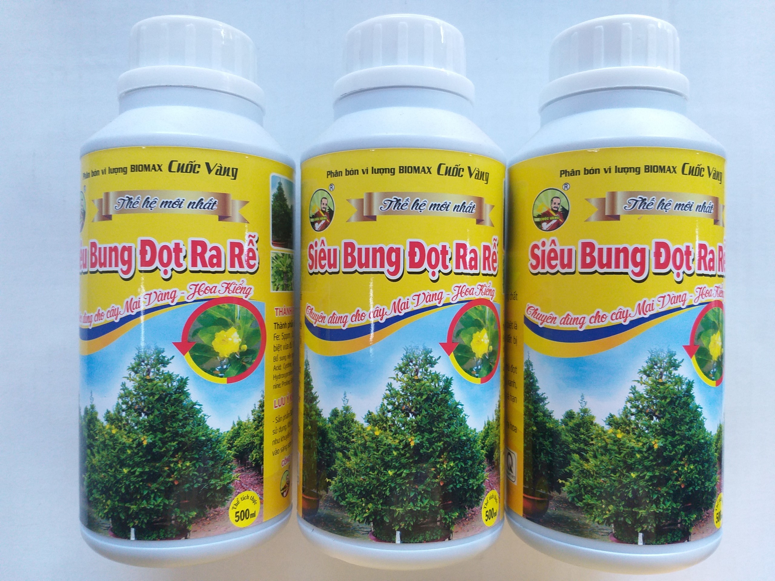 Phân bón DÀNH RIÊNG MAI VÀNG CAO CẤP - BUNG ĐỌT RA RỄ - 500ml