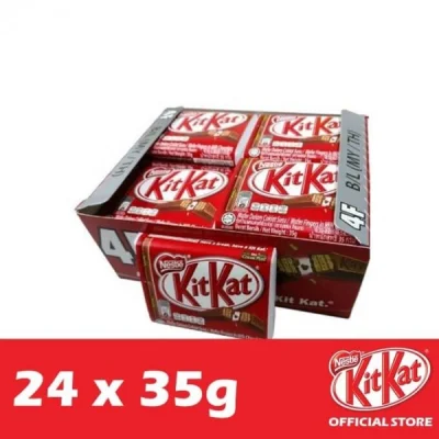 Hộp 24 Thanh Chocolate KitKat 4F Thanh 35g