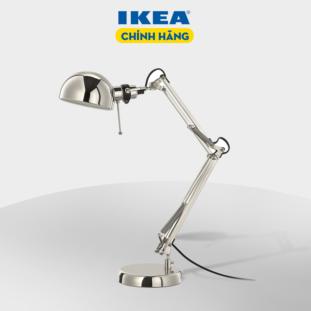 [HCM] ĐÈN IKEA CHÍNH HÃNG – FORSA (BẠC)