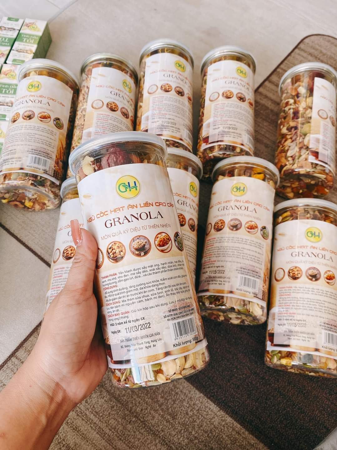 Ngũ Cốc Hạt Granola