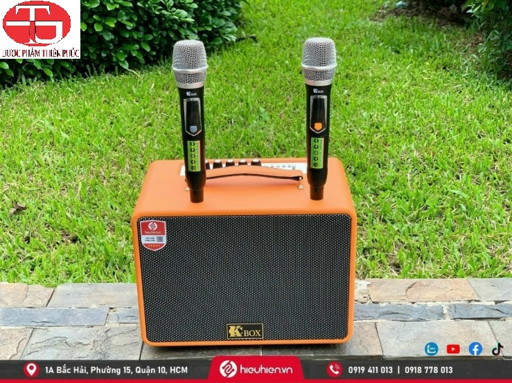 Loa karaoke xách tay kcbox kc-135 - hàng chính hãng - công ty thiên phúc