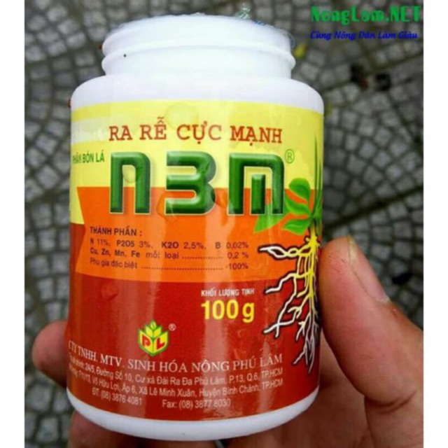 Ra Rễ Cực Mạnh N3M hoặc Nem (Hộp 100Gr)