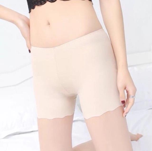 【HOT SALE】 Quần mặc trong váy thun mát lạnh