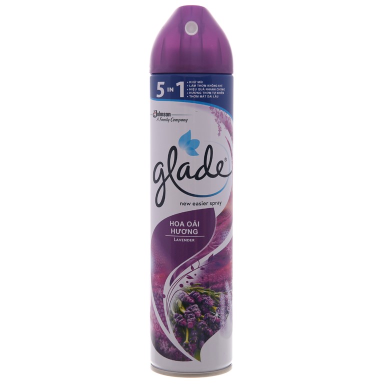 Xịt phòng Glade hương thơm cao cấp 280ml đủ mùi