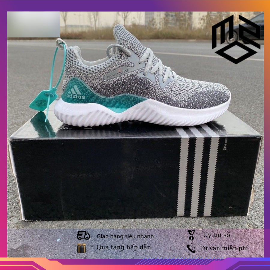 [HÀNG CHẤT⚡️FULL BOX] Adidas Alphabounce Giày thể thao nam nữ, giày chạy bộ
