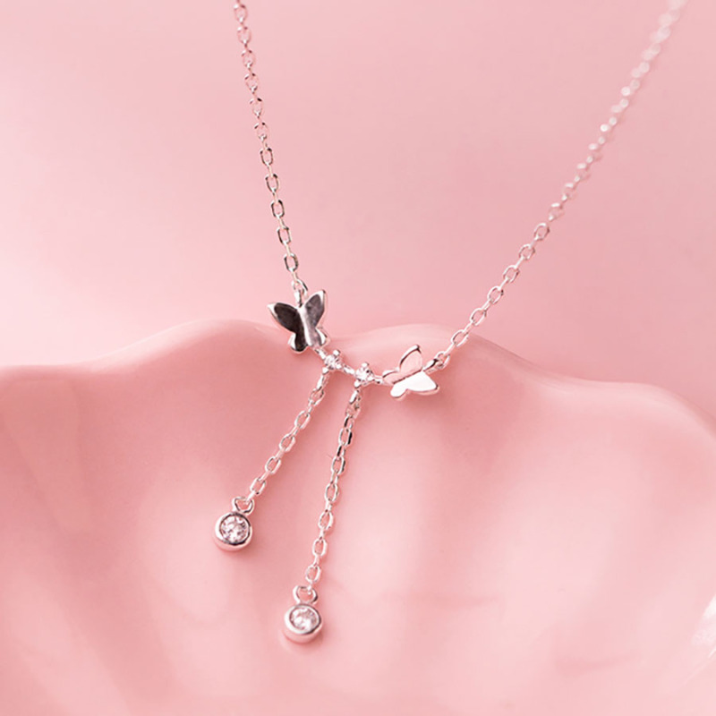 Dây Chuyền | Dây Chuyền Bạc Nữ | Dây Chuyền Bạc S925 Màu Trắng Sáng Cao Cấp DB2512 Bảo Ngọc Jewelry
