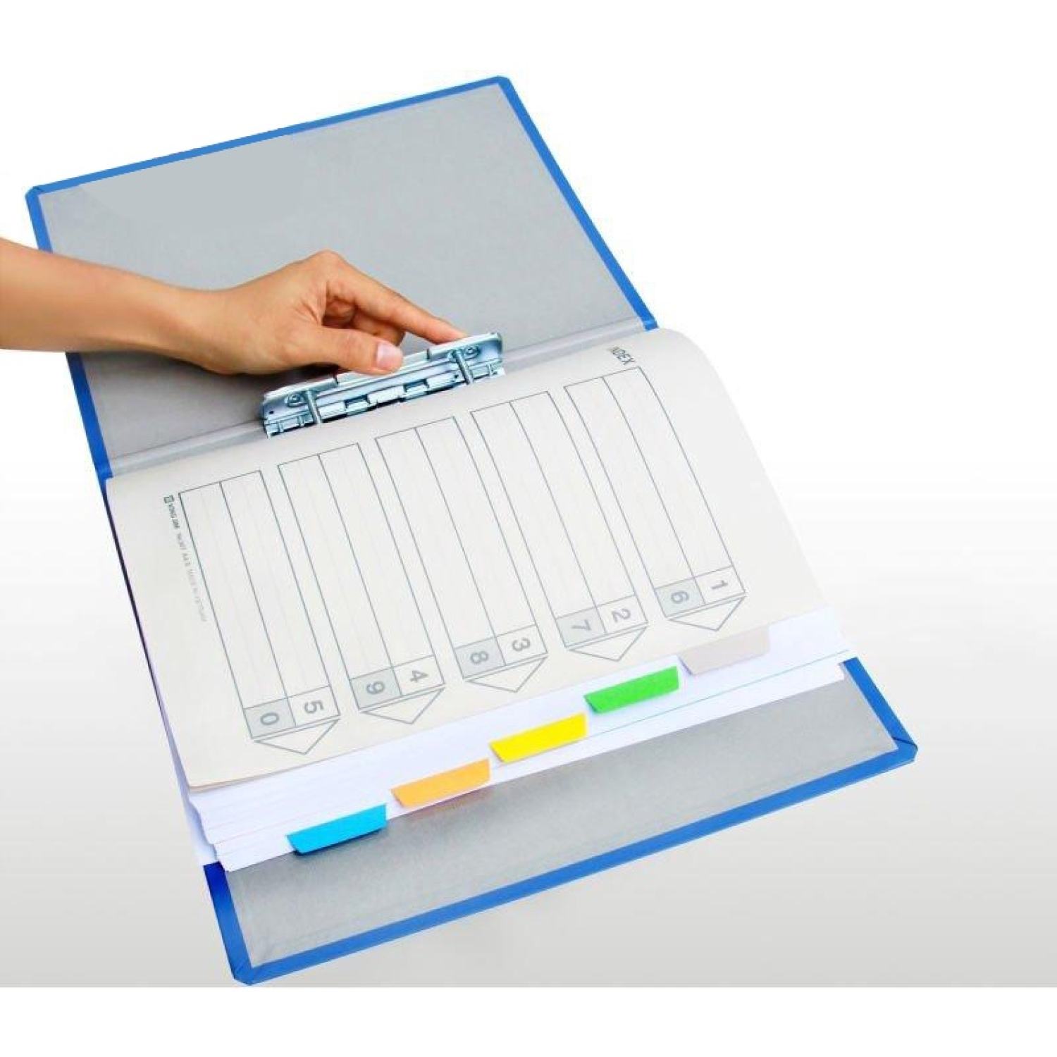 File càng cua KingJim 3cm 1473GSV 2 Còng Ống