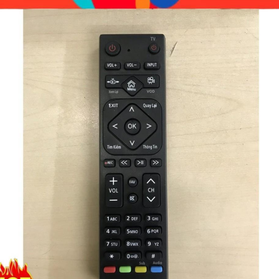 Remote dành cho đầu thu Viet