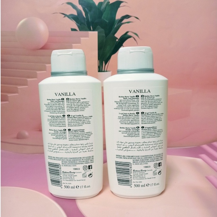 Sữa tắm VANILLA của Đức.
