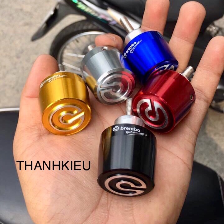 Gù tay lái Bremboo CNC gắn như zin
