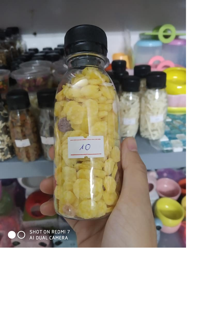 Lọ 60 gr bắp cán dẹp cho hamster