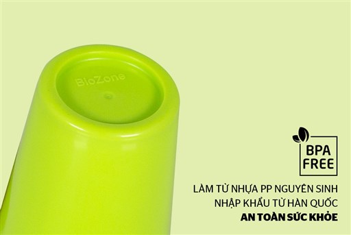 CỐC CÁCH NHIỆT 2 LỚP BIOZONE 310ML KB-CU310PGT