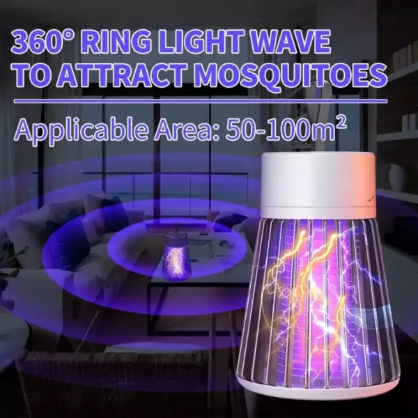Xiaomi 360 độ Máy diệt muỗi điện dèn diệt muỗi thông minh Electric Plus, Đèn bắt muỗi điện quang công nghệ mới giúp bắt muỗi hiệu quả, Hoạt động êm ái, Máy diệt muỗi, côn trùng Thiết kế hiện đại, nhỏ gọn dễ mang theo Cực