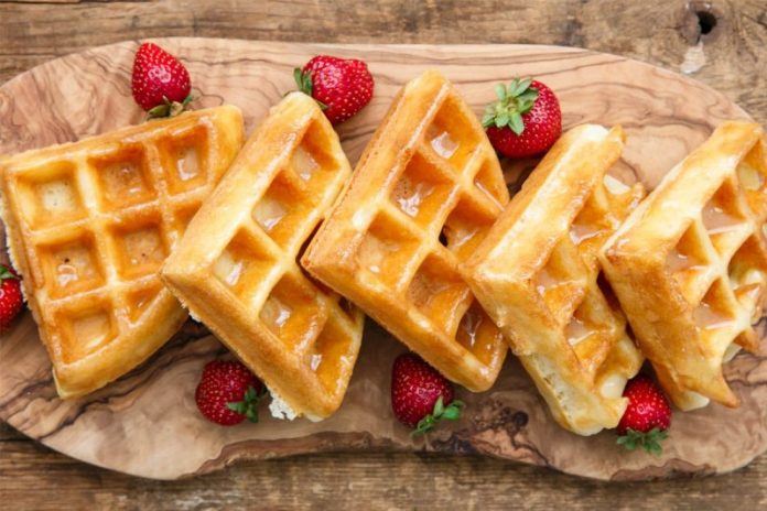 Bột Trộn Sẵn Bánh Waffle Brussel (1Kg)